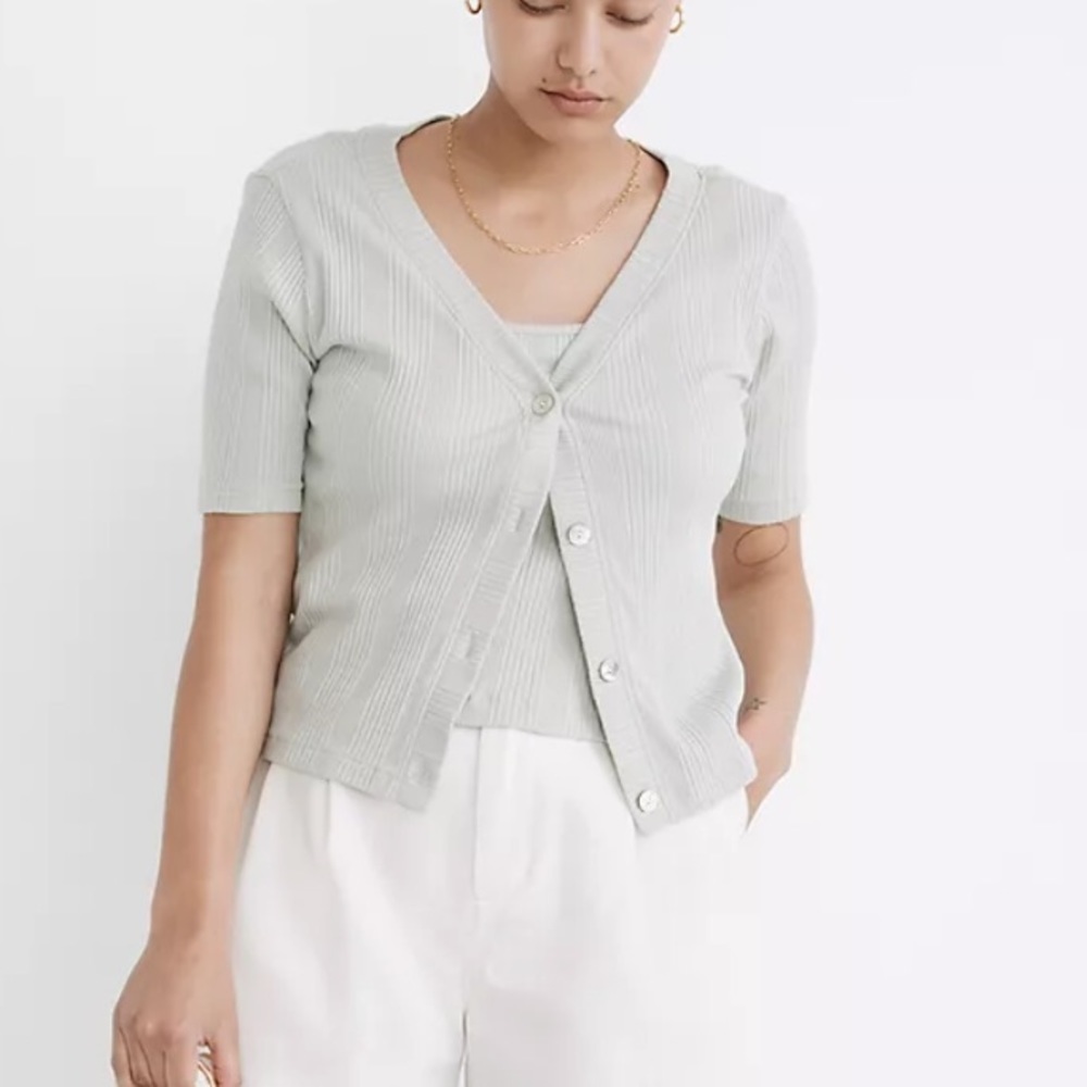 Black Madewell New Pointelle Cardigan Twin‎ Set